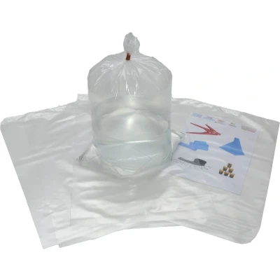 Afbeelding van Kortpack Plastic Zakken 85cm X 130cm 150my Transparant (50 Stuks)