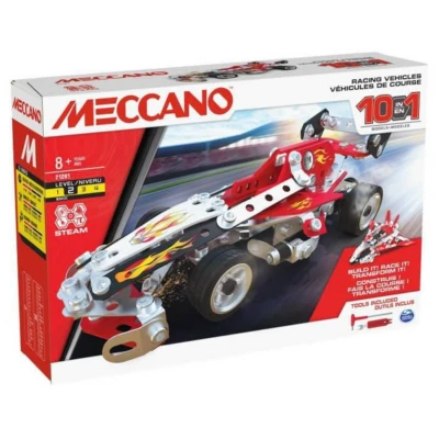 Afbeelding van Meccano Model set Racing Vehicles 10 in 1
