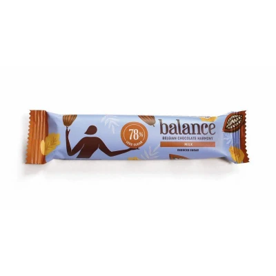 Afbeelding van Balance Chocoladereep Suikerarm Melk 35GR