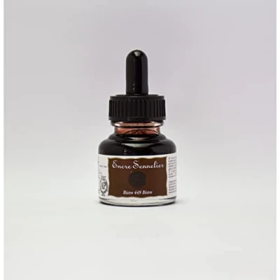 Afbeelding van Sennelier Tekening Inkt Bistre 30ml