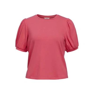 Afbeelding van Object Jamie S NOOS Tshirt basic, Dames, Maat: XL, Paradise pink
