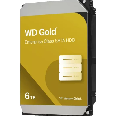Afbeelding van WD HDD 3.5 6TB S ATA3 WD6003FRYZ Gold