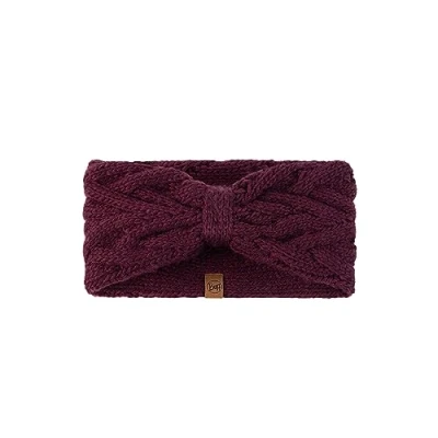 Afbeelding van Hoofdband Buff Unisex Knitted Headband Caryn Crimson
