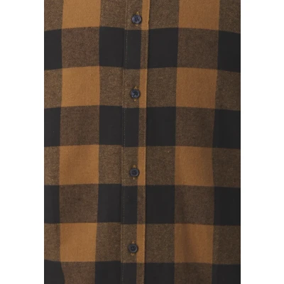 Afbeelding van ONLY &amp; SONS geruit slim fit overhemd ONSGUDMUND camel