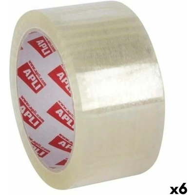Afbeelding van Plakband Apli 48 mm x 132 m Transparant (6 Stuks)