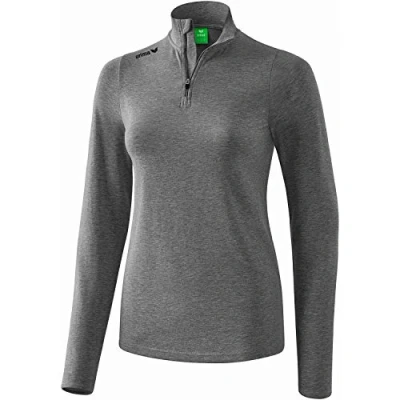 Afbeelding van Erima Longsleeve dames grey melange