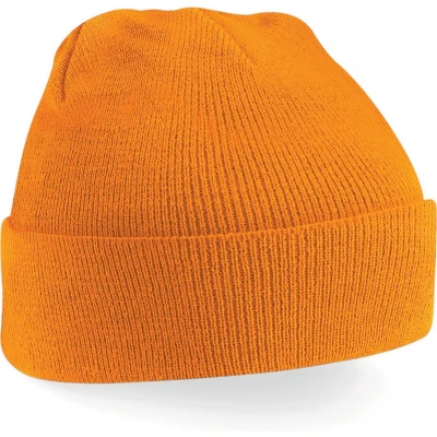 Afbeelding van Beechfield Muts Original met omslag B45 orange