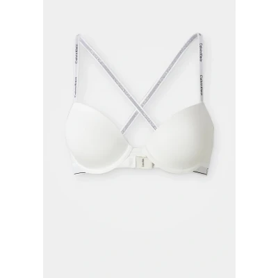 Afbeelding van Calvin Klein Underwear Lightly Lined DEMI ICON Tshirt BH, Dames, Maat: 85A, White