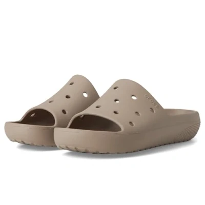 Afbeelding van Crocs Classic Slide Unisex Badslippers, Maat: 48 49, Taupe Kunststof