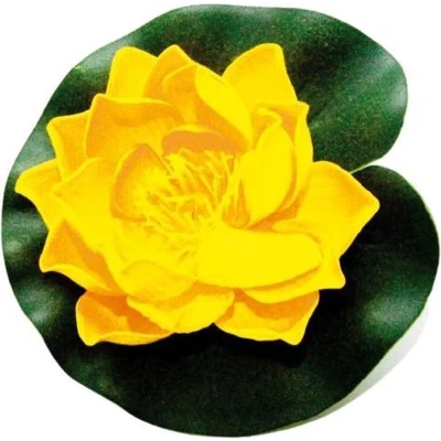 Afbeelding van Velda Drijvende Vijverplant Lotus Geel 10 Cm