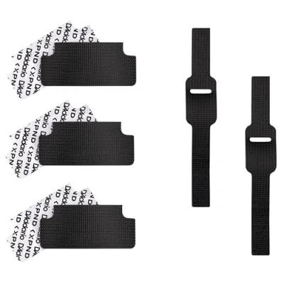 Afbeelding van D&quot;;Addario PW PGS 01 Pedal Grip Strips, Standard Size 6 klittenband strips voor bevestigen effectpedalen