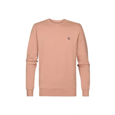 Afbeelding van Petrol Industries Heren Logo Sweater Seaviewpark Bruin Maat S