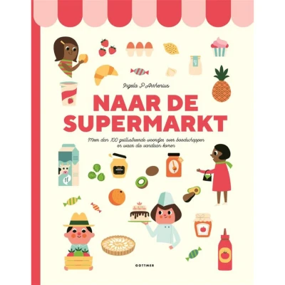 Afbeelding van Uitgeverij gottmer kartonboek naar de supermarkt