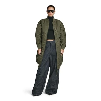 Afbeelding van G Star Long Bomber wmn Dames Buitenjassen