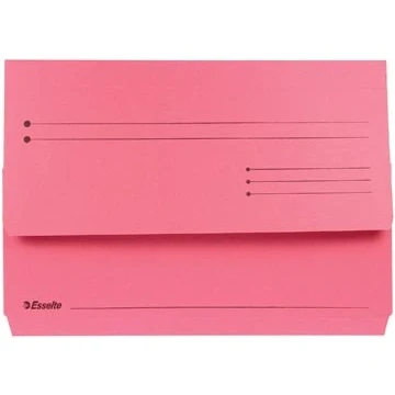Afbeelding van Esselte Documentenmap Pocket File Rood