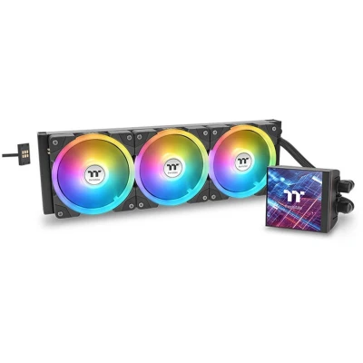 Afbeelding van Thermaltake MAGFloe 360 Ultra ARGB Processor Alles in één vloeistofkoeler 12 cm Zwart 1 stuk(s)
