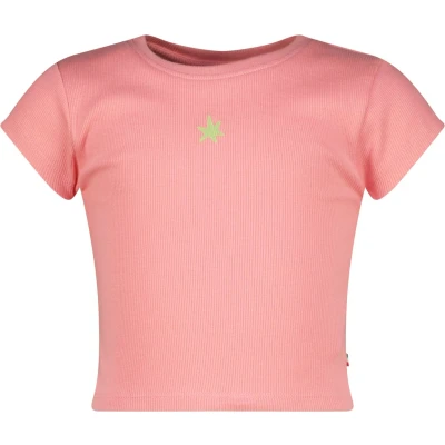 Afbeelding van T Shirt Basic Crop Rib Tee