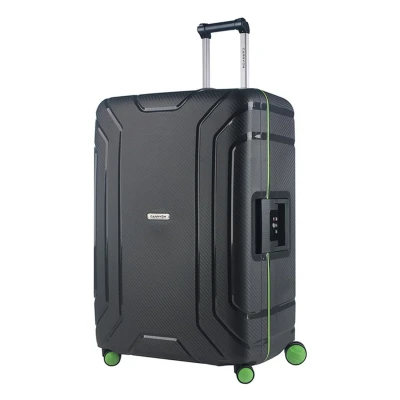 Afbeelding van CarryOn Steward grote reiskoffer 100 Ltr TSA trolley 75cm met kliksloten Donkergrijs