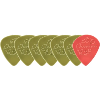 Afbeelding van Ovation Diamond Picks Plectrum Nylon Standard 351 0.53 mm 7 pack
