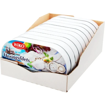 Afbeelding van Haringfilets in room mierikswortelsaus 200g Doos 10 stuks