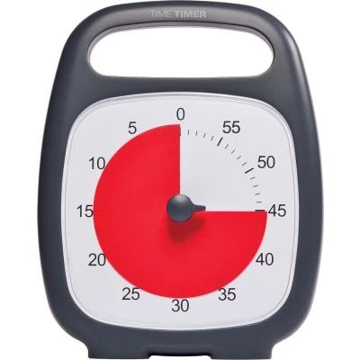 Afbeelding van Time Timer Plus 60 Minuten 18 x 15 cm Zwart