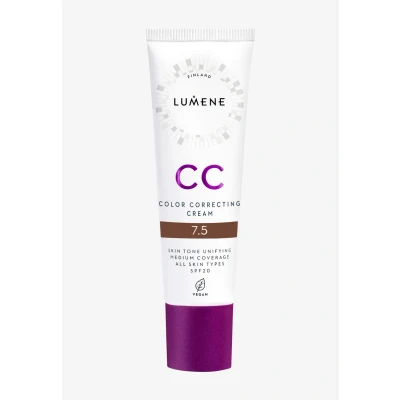 Afbeelding van Lumene CC Color Correcting Cream Medium 30ML Foundation, Dames, Maat: 30 ml, Shade 7.5