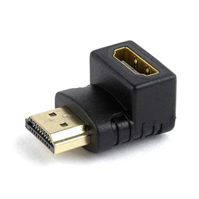 Afbeelding van Gembird A HDMI90 FML kabeladapter/verloopstukje HDMI Zwart