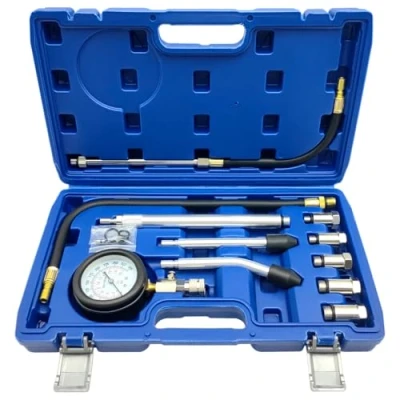 Afbeelding van ZKTOOL 11PC Compressie Tester, Automotive Motor Tester Adapter Kit, Cilinder Lekkage Test Manometer. (Alle voertuigen).