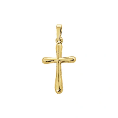 Afbeelding van Gouden kruisje 4005234 Bedels horloge Goudkleur