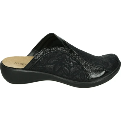 Afbeelding van Josef Seibel KORSIKA 01 Dames pantoffels Kleur: Zwart Maat: 40