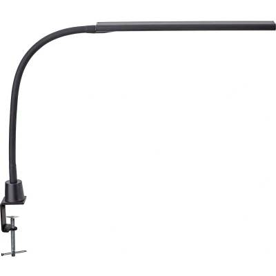 Afbeelding van Maul bureaulamp LED Pirro, warmwit licht, dimbaar, met tafelklem, zwart