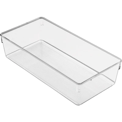 Afbeelding van iDesign Ladenkast Organiser, Groot, 15 x 30,5 7,5 cm, Kunststof, Transparant Linus