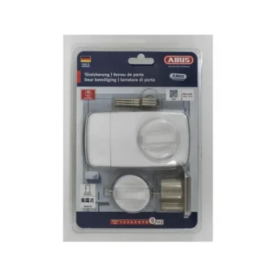 Afbeelding van ABUS 532924 7010 extra deurslot met draaiknop B/SB wit