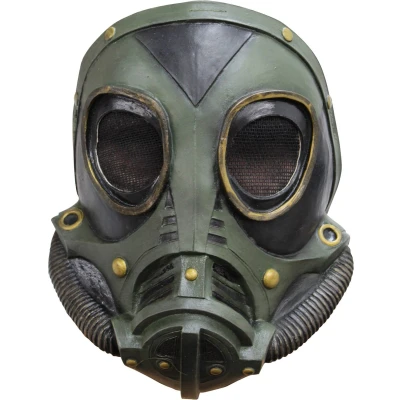 Afbeelding van Partychimp Gasmasker Gezichts Masker Halloween voor bij Kostuum Volwassenen Latex One size