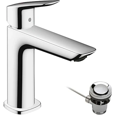 Afbeelding van Hansgrohe Logis Fine 1 greeps wastafelmengkraan 100 CoolStart met