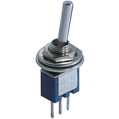 Afbeelding van Micro tuimelschakelaar McPower, 250 V/1 A, 3 polig, 2 standen: aan/aan.