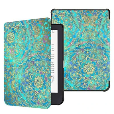 Afbeelding van Fintie hoes voor Tolino Shine 3 Super Thin Lichtgewicht Cover Beschermhoes met Automatische Slaap/Wek Functie eReader (2018), Jade