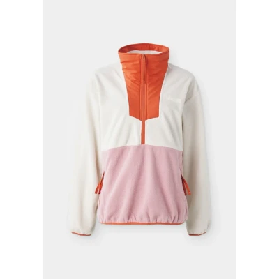 Afbeelding van Columbia Sequoia GROVE 1/2 ZIP Fleece trui, Dames, Maat: XS, Chalk/eraser pink/tuscan