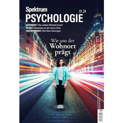 Afbeelding van Spektrum Psychologie 1/2024 Wie uns der Wohnort prägt