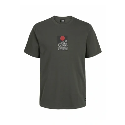 Afbeelding van R.D.D. Royal Denim Division Tshirt print, Heren, Maat: XXL, Peat