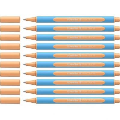 Afbeelding van Schneider balpen Slider Edge pastel XB peach 10 stuks S 152226