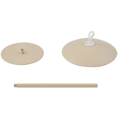 Afbeelding van Lindby Terraslampen met dimmer 1licht Metaal, kunststof H: 30.8 cm crème, wit Inclusief lichtbron