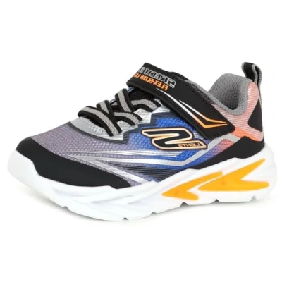 Afbeelding van Skechers Flex Glow Ultra Sneakers voor jongens, Zwart, 29 EU
