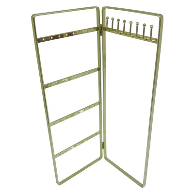 Afbeelding van Sieradenhouder Display Metaal 28x10x10 cm Goudkleurig