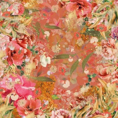 Afbeelding van CC Floral Paperpad 30x30 cm Botanic Garden