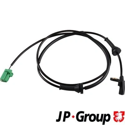 Afbeelding van JP GROUP 4997104480 ABS sensor Achteras rechts Actieve 1255mm groen VOLVO: S60 I, V70 2, S80 I