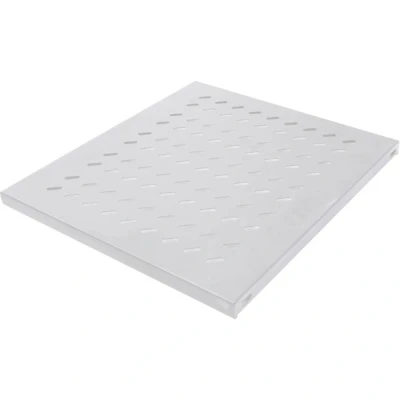 Afbeelding van LogiLink SF1F65G 19 inch Apparaatbodem voor patchkast 1 HE Vast inbouw Geschikt kastdiepte: 800 mm Grijs