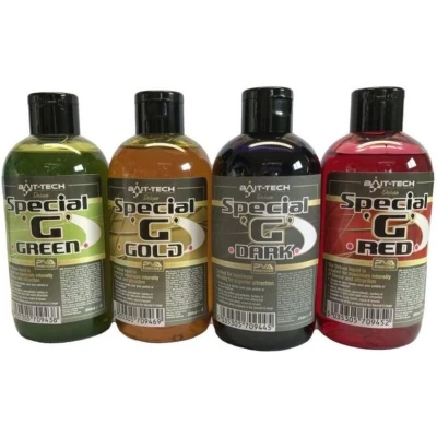 Afbeelding van Bait Tech Deluxe Liquid Special G (250ml) Kleur : Gold