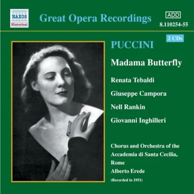 Afbeelding van Renata Tebaldi, Chorus And Orchestra Of The Accademia Di Santa Cecilia, Alberto Erede Puccini: Madama Butterfly (2 CD)