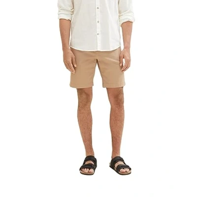 Afbeelding van TOM Tailor Shorts, Heren, Maat: 31, Desert fawn
